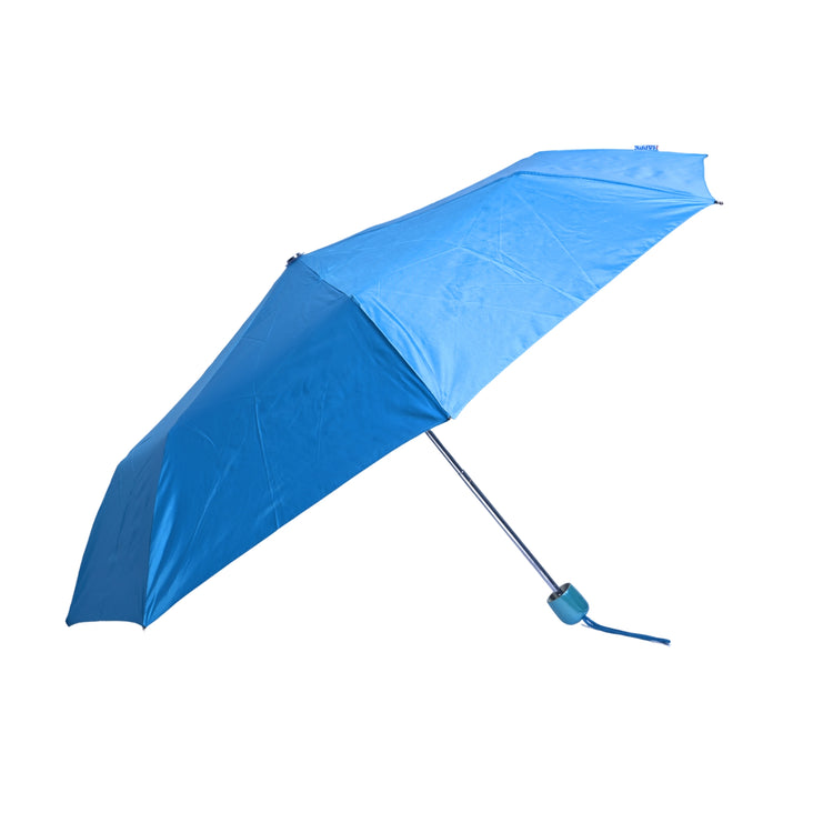 Ocean Blue umbrella on a white background