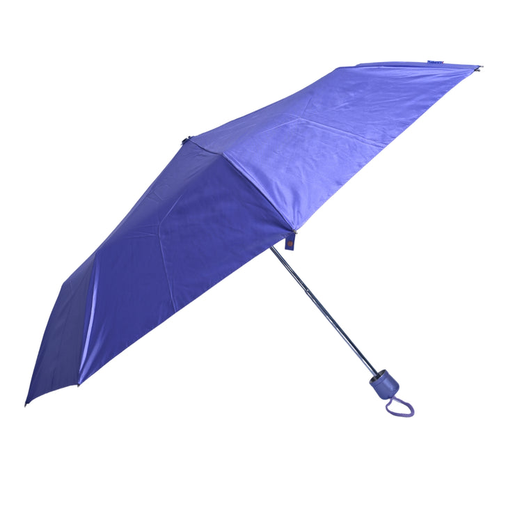 Light purple umbrella on a white background