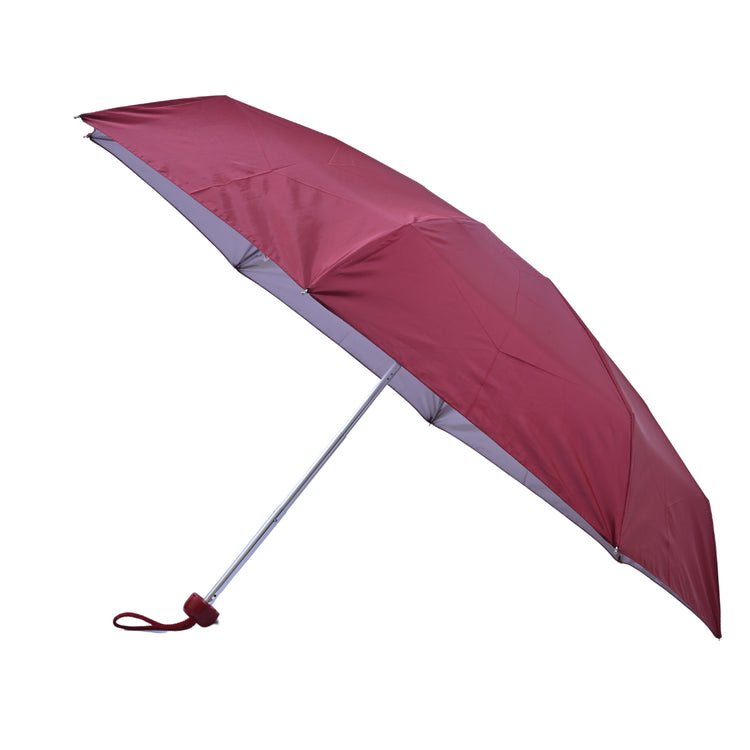 Rich Maroon umbrella on white background