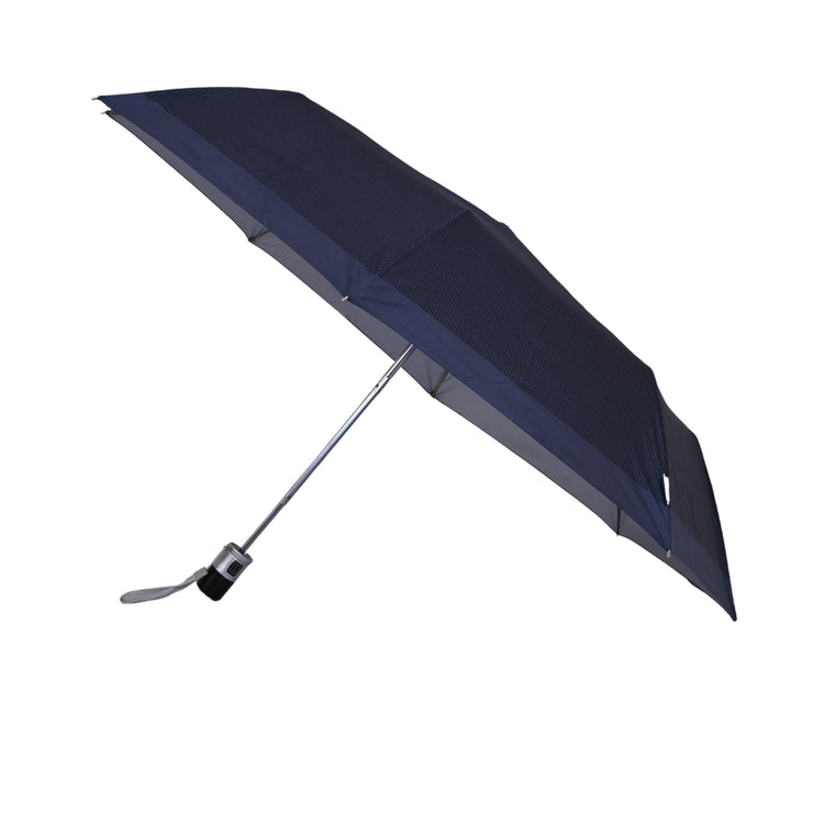 23.5X8 3 FOLD HAPPY PRINT SILVER PRINCE UMBRELLA